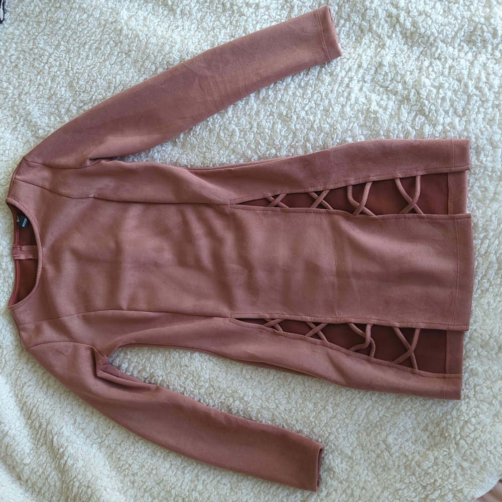 Windsor suede dress